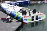 Mike Golding's new 'Ecover 3' in the UK