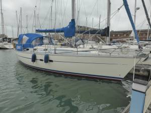 Bavaria 350SL for sale lying Portsmouth