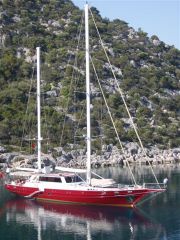 Custom 30m deck saloon RINA/TURK LLOYD Sail Boat For Sale